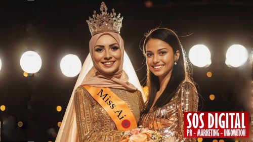 Kenza Layli è la prima Miss AI della storia - SOS Digital PR