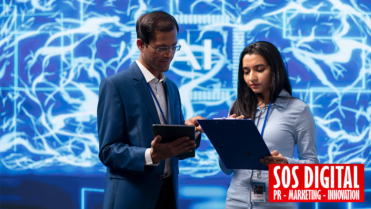 L'Intelligenza Artificiale e la rivoluzione della Comunicazione nel 2025 - SOS Digital PR