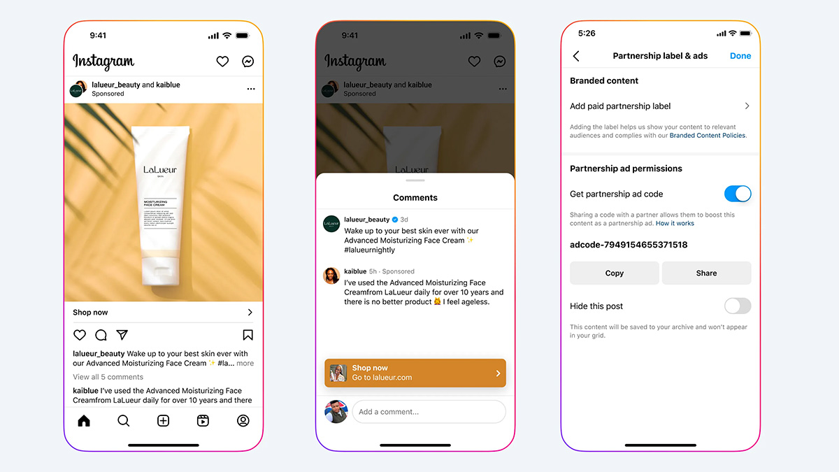 Testimonials, evoluzione Instagram per le Partnership per Creator - SOS Digital PR