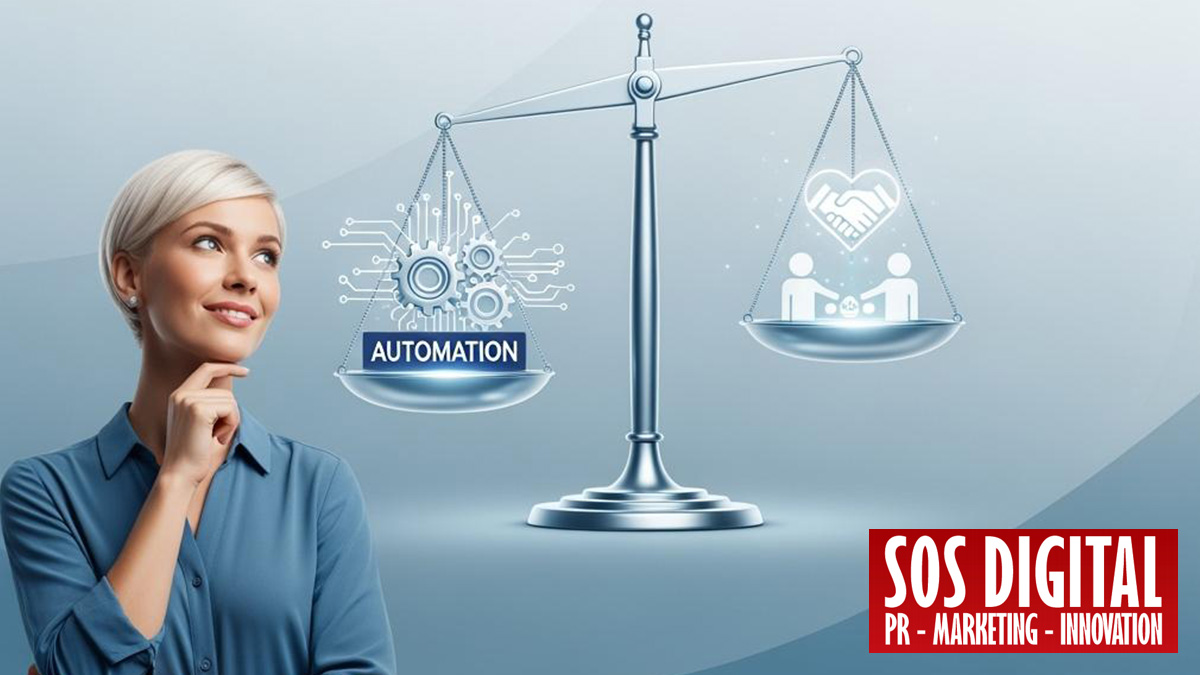 L'Equilibrio Delicato: quando automatizzare e quando umanizzare nella relazione con il cliente - SOS Digital PR