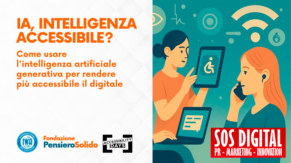Intelligenza Artificiale e Accessibilità: quando l'algoritmo incontra il diritto (e il dovere) dell'inclusione