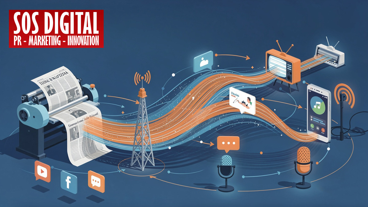 Il viaggio di una notizia: come si muove l'informazione tra i media